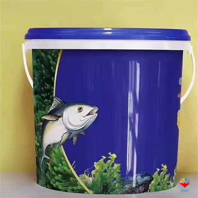 In-mold labeling materials require good printability and stretchability