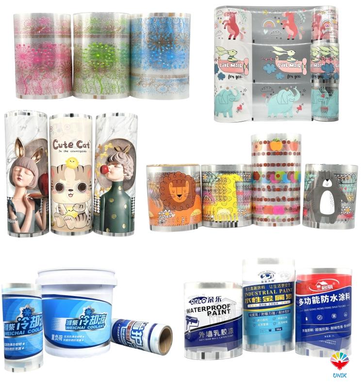 PET heat transfer film application