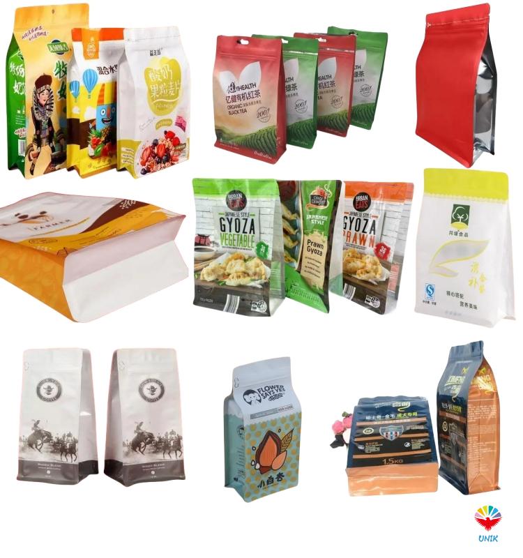 Advantages of eight-side sealing packaging bags