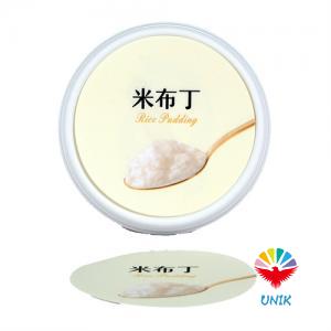 in mold label for coffee pudding cup