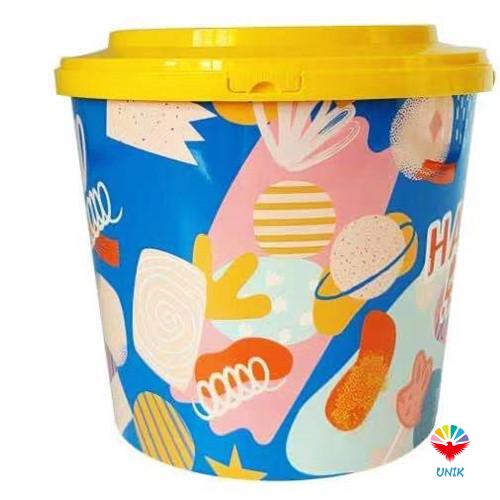 in mold label for fast food container