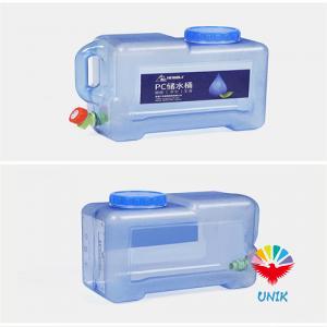 in mold label for water bucket